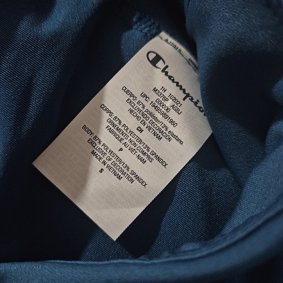 Champion Blue and White Tie-Dye Skirt With Built-in Shorts - Picture 3 of 6